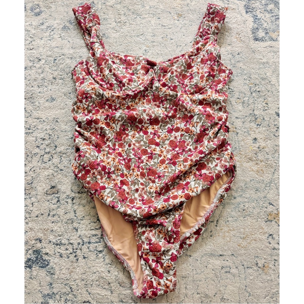 ALULU Floral One Piece Swimsuit